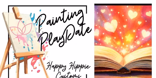 Magical Book Painting PlayDate