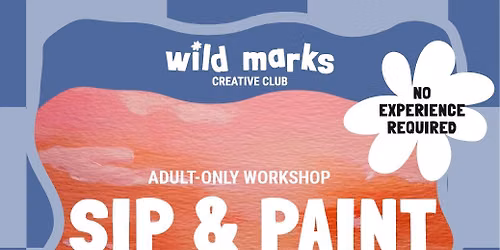 Sip & Paint adult-only workshop