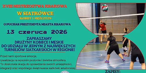 Puchar Prezydenta - Mistrzostwa w Siatk\u00f3wce 2026