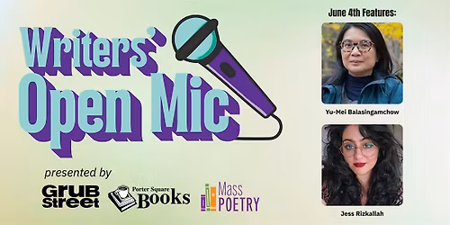Writers' Open Mic: June 4