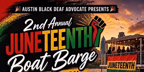 2nd Annual Juneteenth Boat Barge