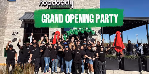 Grand Opening Patio Party