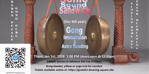New Years Day Gong Immersion 2026