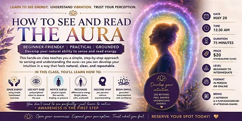 \u2728 How to See & Read the Aura with Mama Agape\u2728