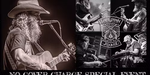 WES SHIPP ON TOUR FULL BAND SPECIAL SHOW WITH LAST TRAIN TO JUAREZ AT ROOSTERS COUNTRY 