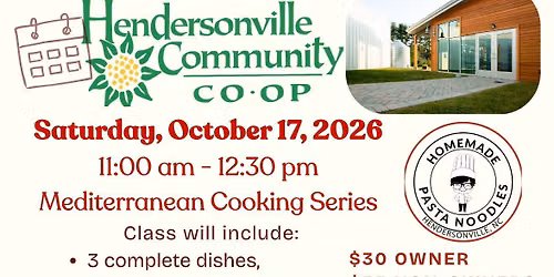 A Mediterranean Cooking Class with Launa ~ the Pasta Lady!\ud83c\udf5d
