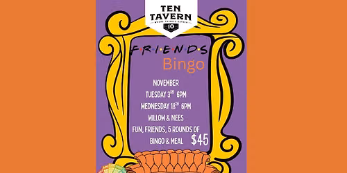 Friends Bingo