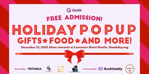 Gottit Holiday PopUp! Gifts, Food and More!