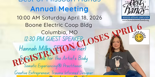 BOMH Annual Meeting for Artists and Creative Minded People