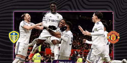 Leeds United FC vs Manchester United FC at Elland Road