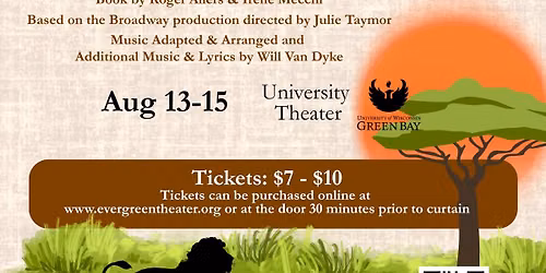 Evergreen Young Actors present The Lion King Jr