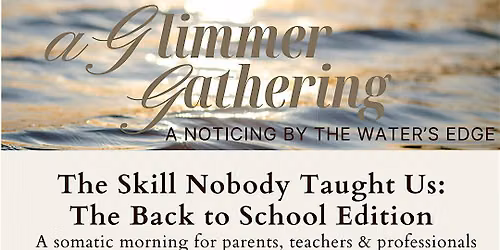 The Skill Nobody Taught Us: The Back to School Edition