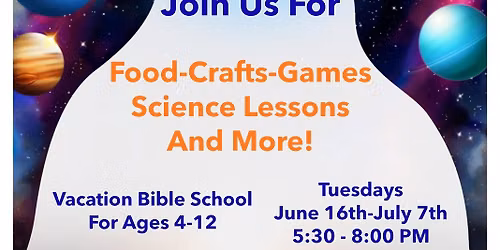 SPACE RESCUE Vacation Bible School