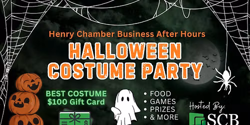 \ud83c\udf83 Henry County Chamber Business After Hours Halloween Costume Party