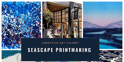 Abstract Seascape Printmaking Workshop with Ruth Egon