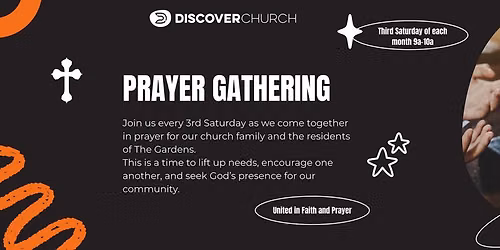 Prayer Gather (3rd Saturday of Each Month)