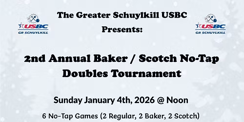 2nd Annual Baker \/ Scotch No-Tap Doubles Tournament