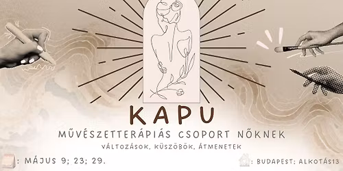 \u2018kapu\u2019 m\u0171v\u00e9szetter\u00e1pi\u00e1s csoport n\u0151knek \ud83e\udd0d