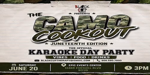 THE CAMO COOKOUT