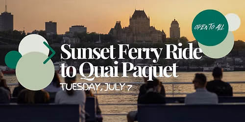 Sunset Ferry Ride 2026 - July