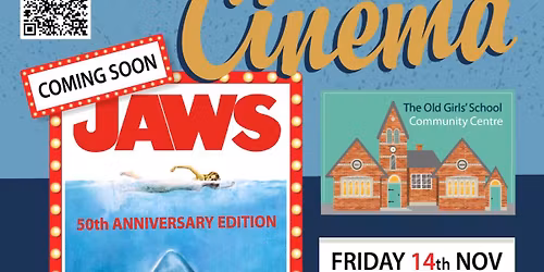 Sherburn Cinema - Jaws + optional fish & chip supper
