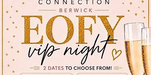 Femme Connection EOFY VIP nights ! All your favourites further discounted !
