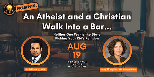 An Atheist and a Christian Walk Into a Bar...