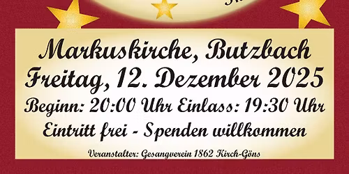 Weihnachtskonzert Let-it-Shine
