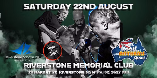 Oz Rock Anthems - Riverstone 22-8-26