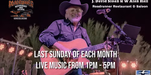 J. David Sloan & Friends - Sunday Funday at Roadrunner in New River!