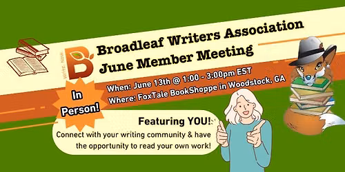 June Broadleaf Meeting - In Person