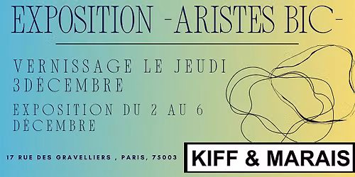 Vernissage Exposition Collective- Artistes BIC