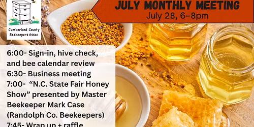 CCBA July Monthly Meeting