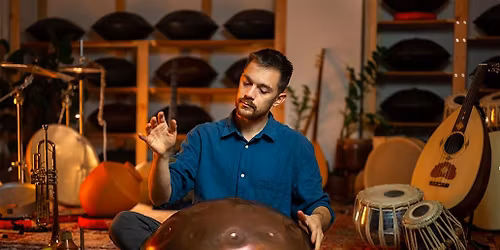 Handpan Private Concert by Peter Bognar from MAG Instruments, Hungary