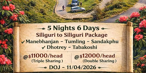 Sandakphu Rhododendron Group Tour