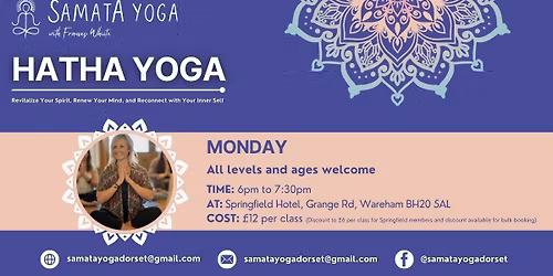 Hatha Yoga at Springfield Hotel