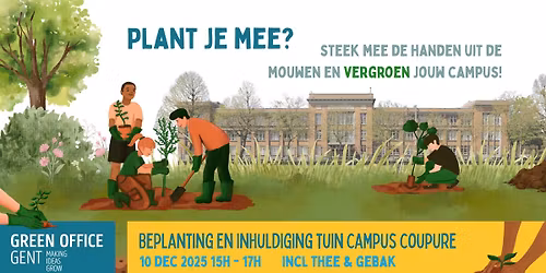 Beplanting & Inhuldiging Tuin Campus Coupure