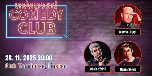 Underground COMEDY CLUB v Liberci | Stand-up show