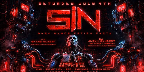 SIN - JULY 2026 - MACHINE PRAYER theme