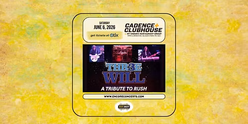 THR3EWILL - A Tribute to Rush