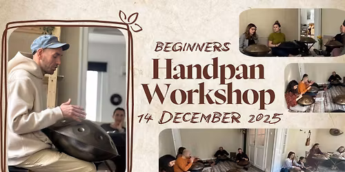 Handpan Workshop @ Zend\u014d Space