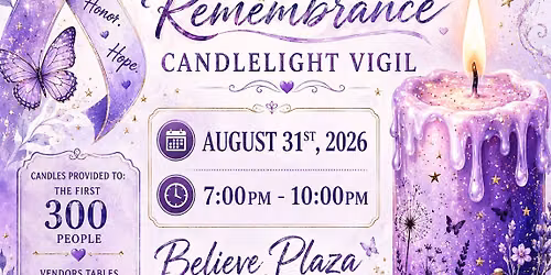 2nd Annual Overdose Awareness Rememberane Candlelight Vigil