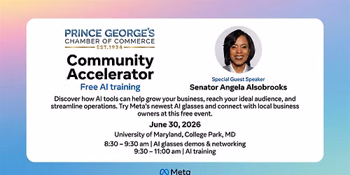 Community Accelerator: AI Training for Small Business Growth