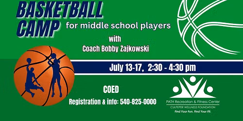 Basketball Camp for Middle School Players