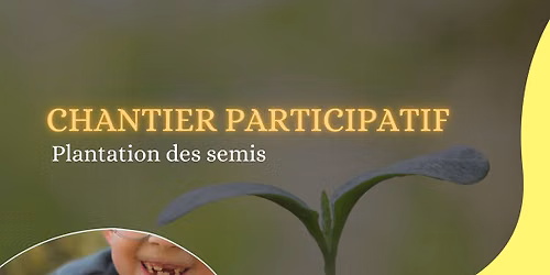 Chantier participatif - plantation des semis