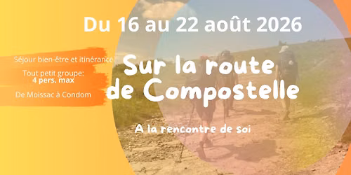 S\u00e9jour sur le chemin de Compostelle
