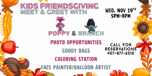 \ud83c\udf89 Kids Friendsgiving Party at UNO! \ud83c\udf42