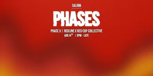 REDLINE X RED CUP COLLECTIVE