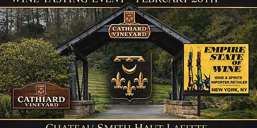 Smith Haut Lafitte + Cathiard Vineyards tasting!