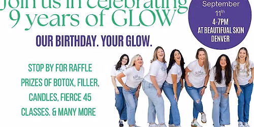 9 Years of Glow at Beautiful Skin Denver